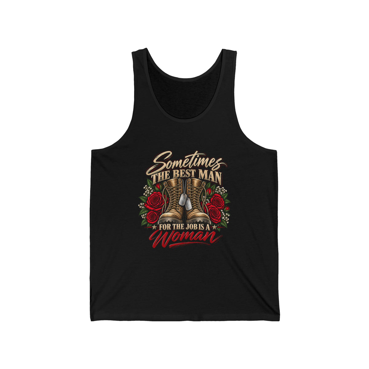 Best Man for the Job - Athletic Tank