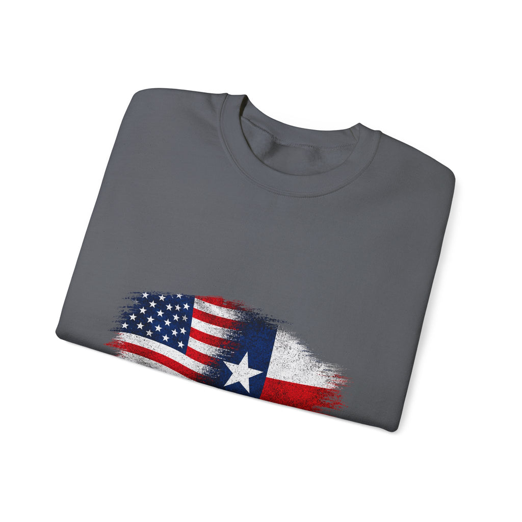 American by Birth, Texan by Choice - Crewneck Sweatshirt