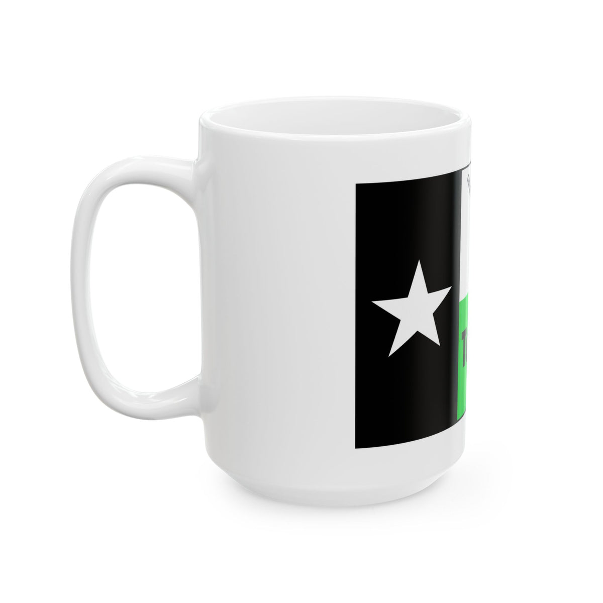 Texas Hockey Flag - Ceramic Mug 11oz and 15oz