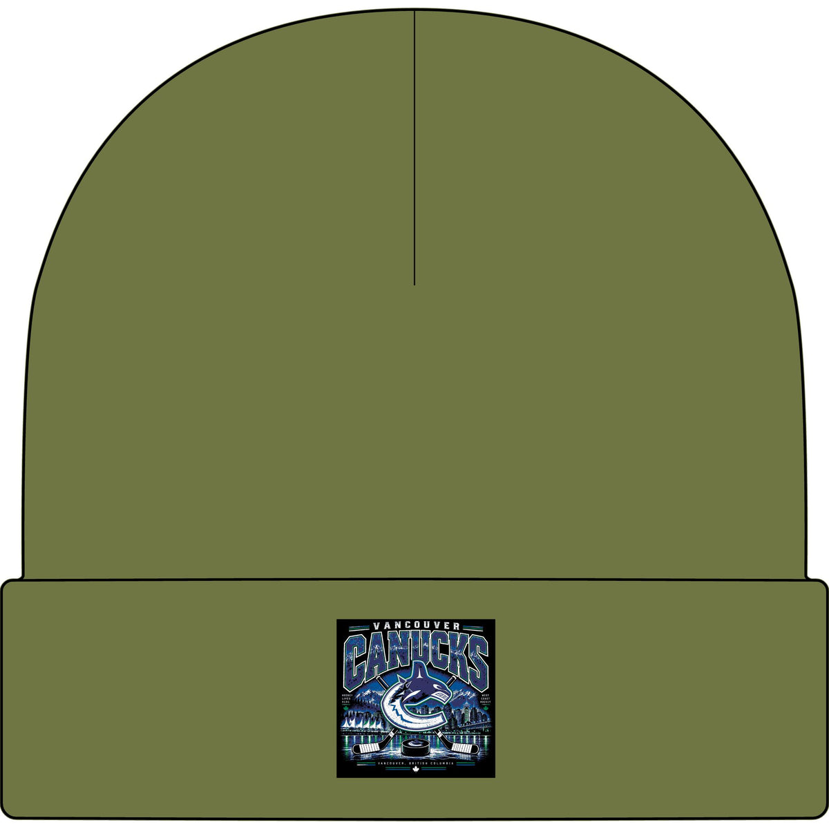 Vancouver Canucks City Pride - AS Colour 1107 Cuff Beanie