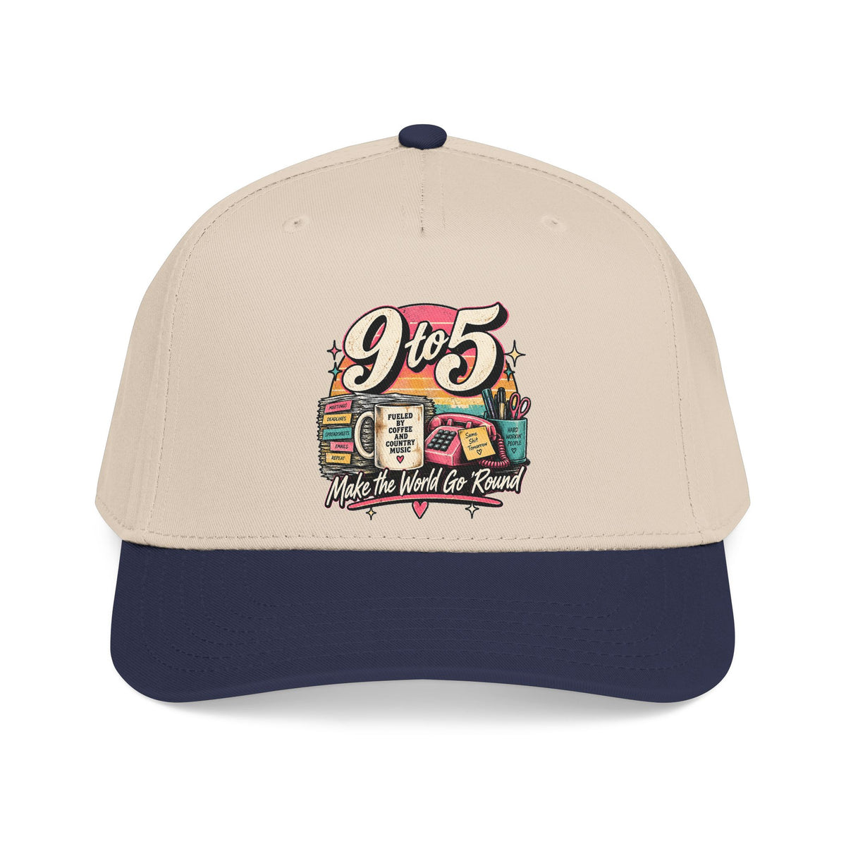 9to5 Make the World Go Round - OTTO Baseball Hat
