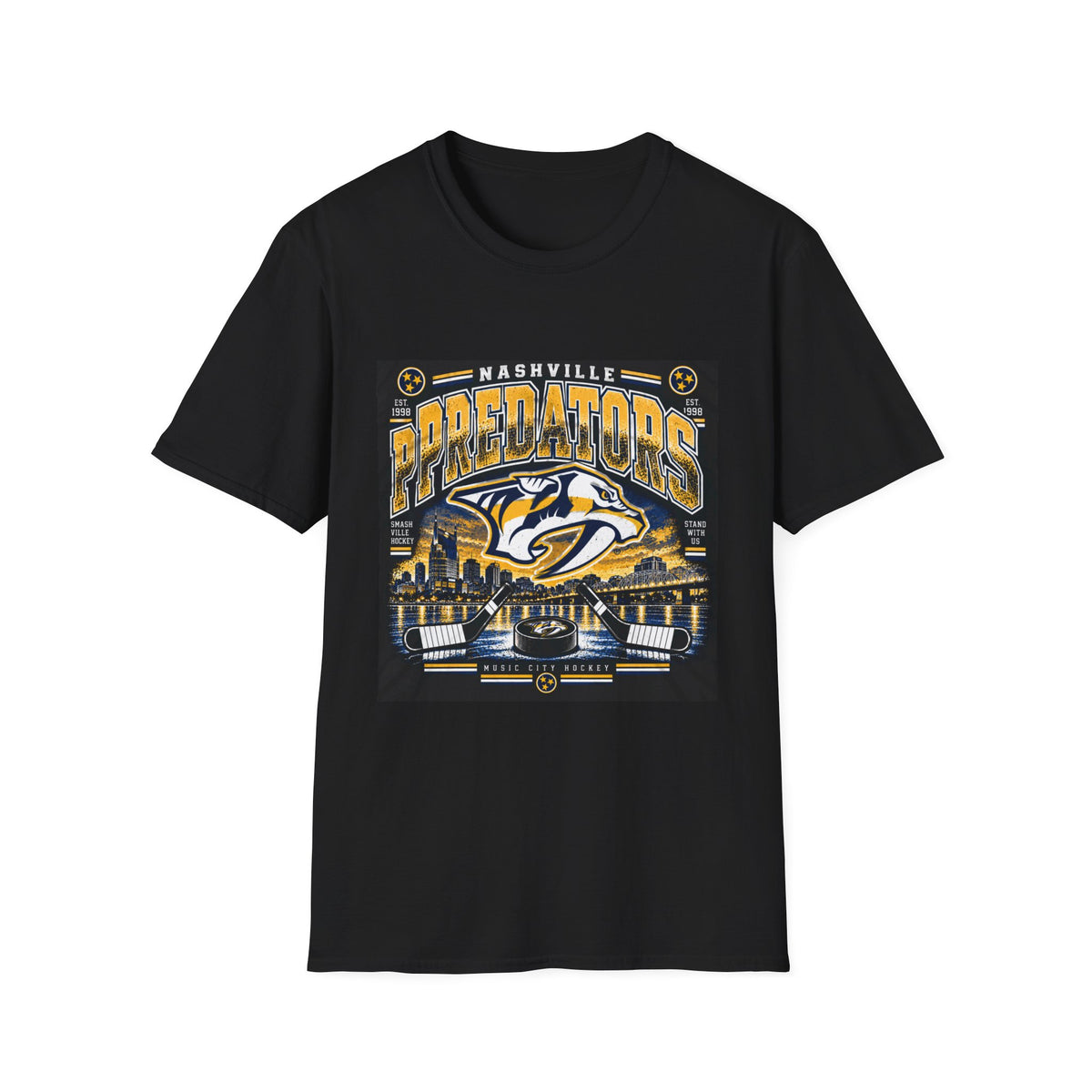 Nashville Predators Music City - Classic Tee