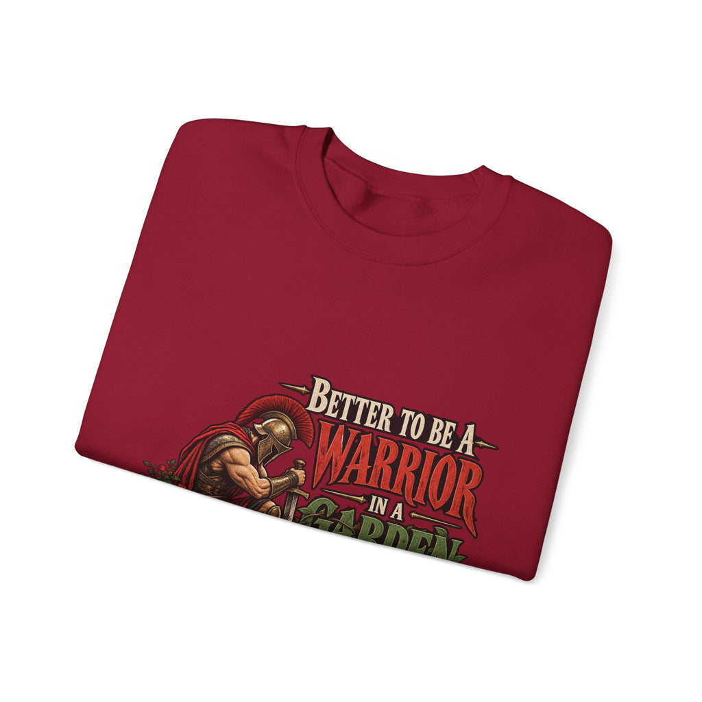 Warrior In A Garden - Crewneck Sweatshirt