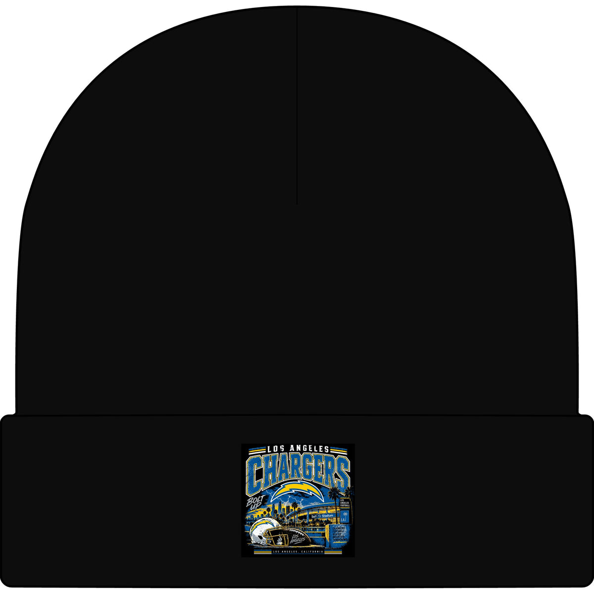 Los Angeles Chargers Bolt Up - AS Colour 1107 Cuff Beanie