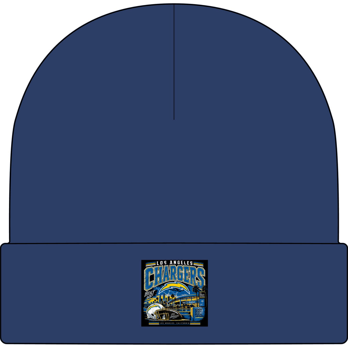 Los Angeles Chargers Bolt Up - AS Colour 1107 Cuff Beanie