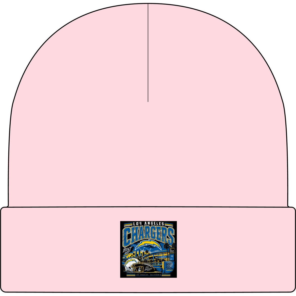 Los Angeles Chargers Bolt Up - AS Colour 1107 Cuff Beanie