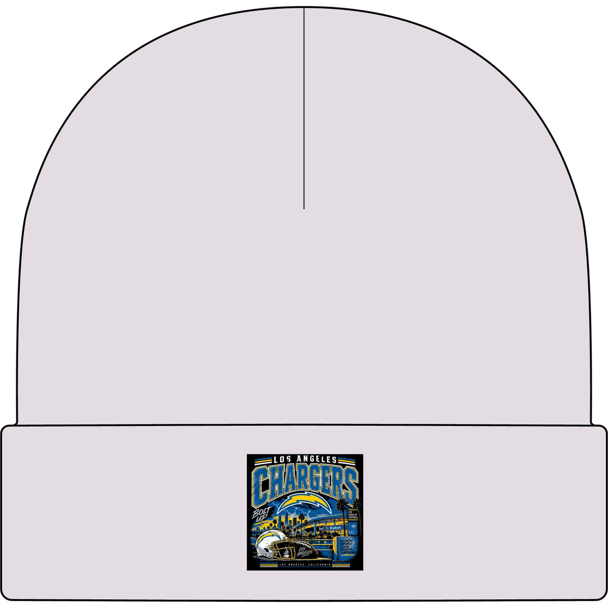 Los Angeles Chargers Bolt Up - AS Colour 1107 Cuff Beanie