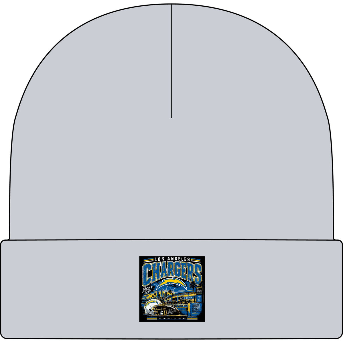 Los Angeles Chargers Bolt Up - AS Colour 1107 Cuff Beanie