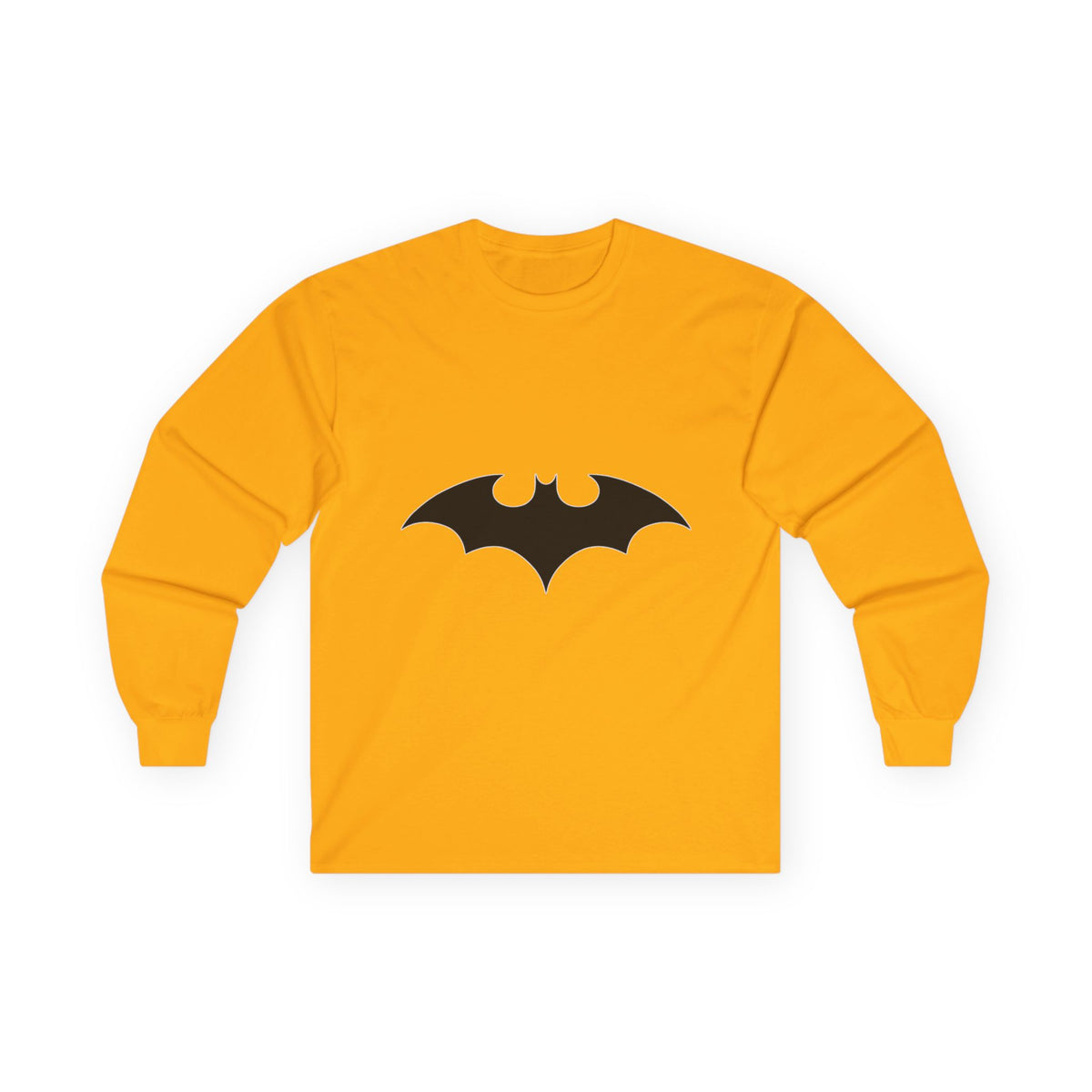 Midnight Bat Emblem - Unisex Ultra Cotton Long Sleeve Tee