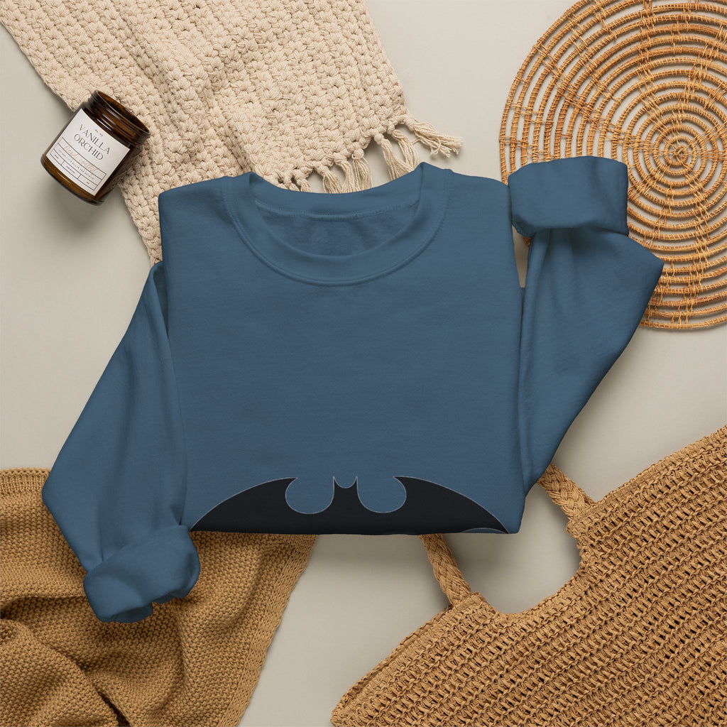 Midnight Bat Emblem - Crewneck Sweatshirt
