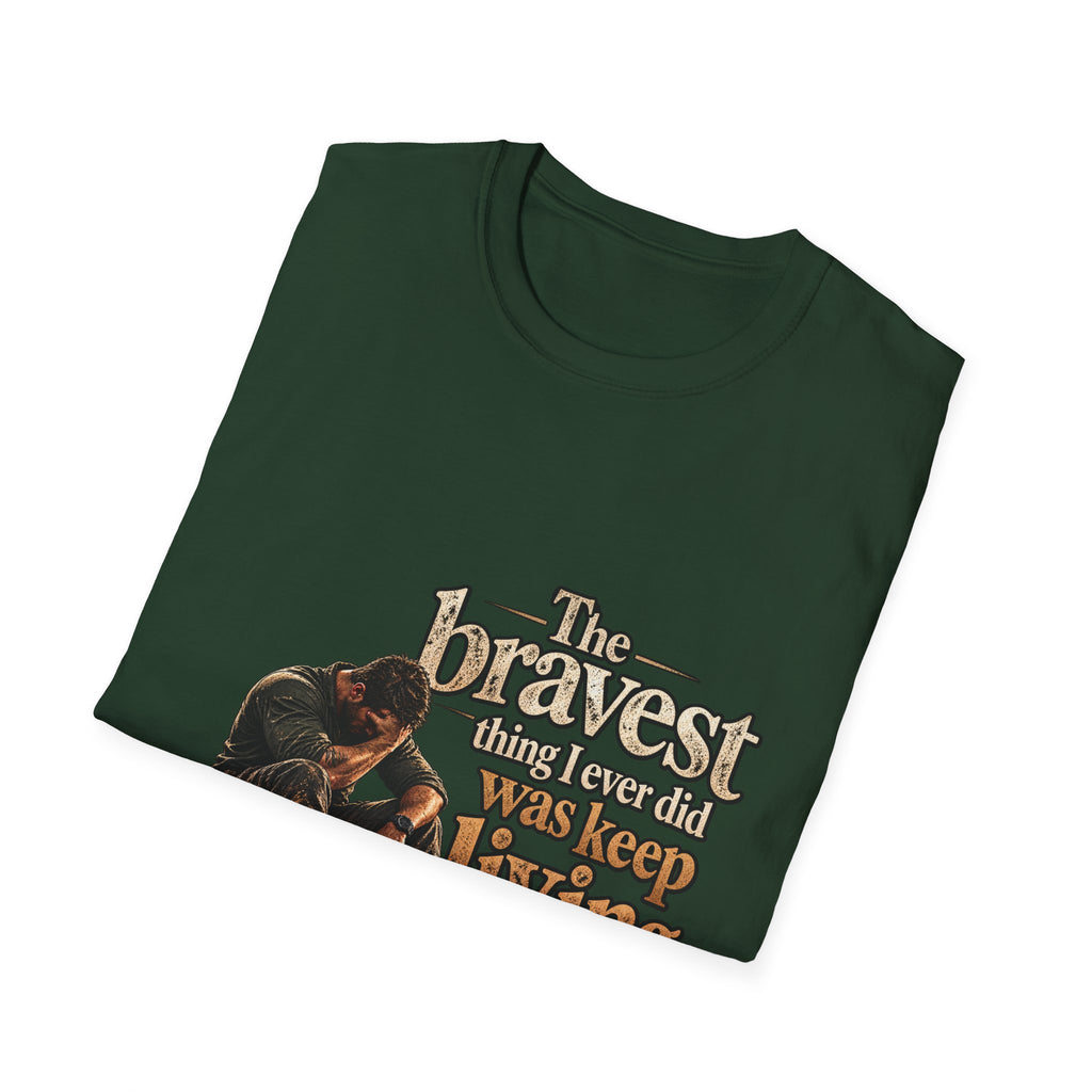 The Bravest Thing I Ever Did Was Keep Living - Classic Tee