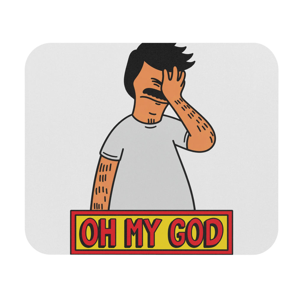 Oh My God Reaction Tee - Mouse Pad