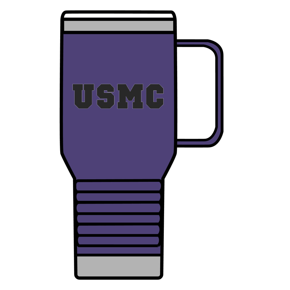 Marine Corps Varsity - 20oz Insulated Mug