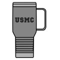 Marine Corps Varsity - 20oz Insulated Mug
