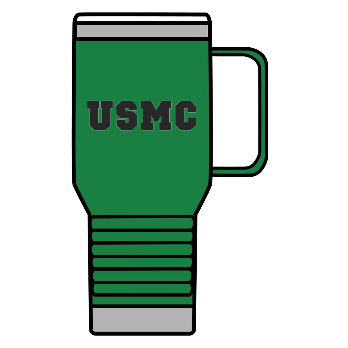 Marine Corps Varsity - 20oz Insulated Mug
