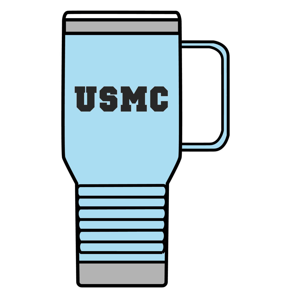 Marine Corps Varsity - 20oz Insulated Mug