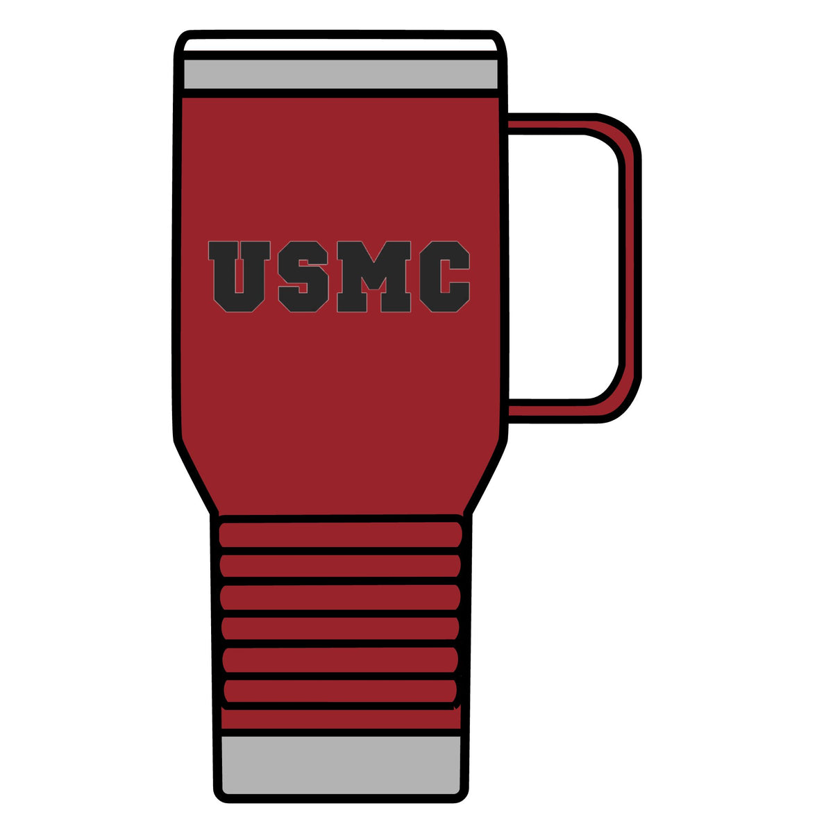 Marine Corps Varsity - 20oz Insulated Mug