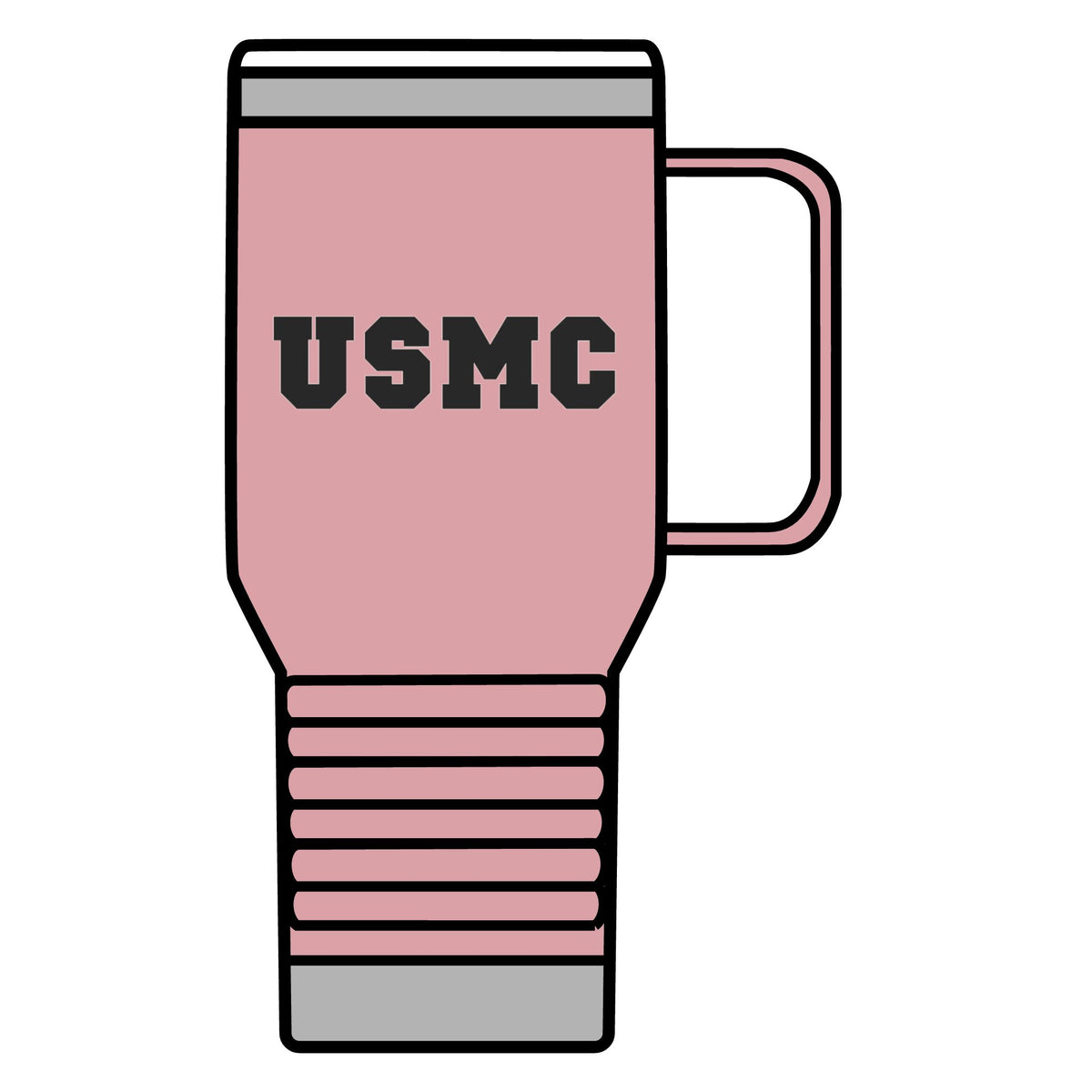 Marine Corps Varsity - 20oz Insulated Mug