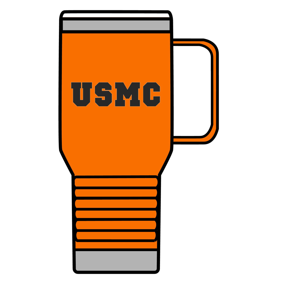 Marine Corps Varsity - 20oz Insulated Mug