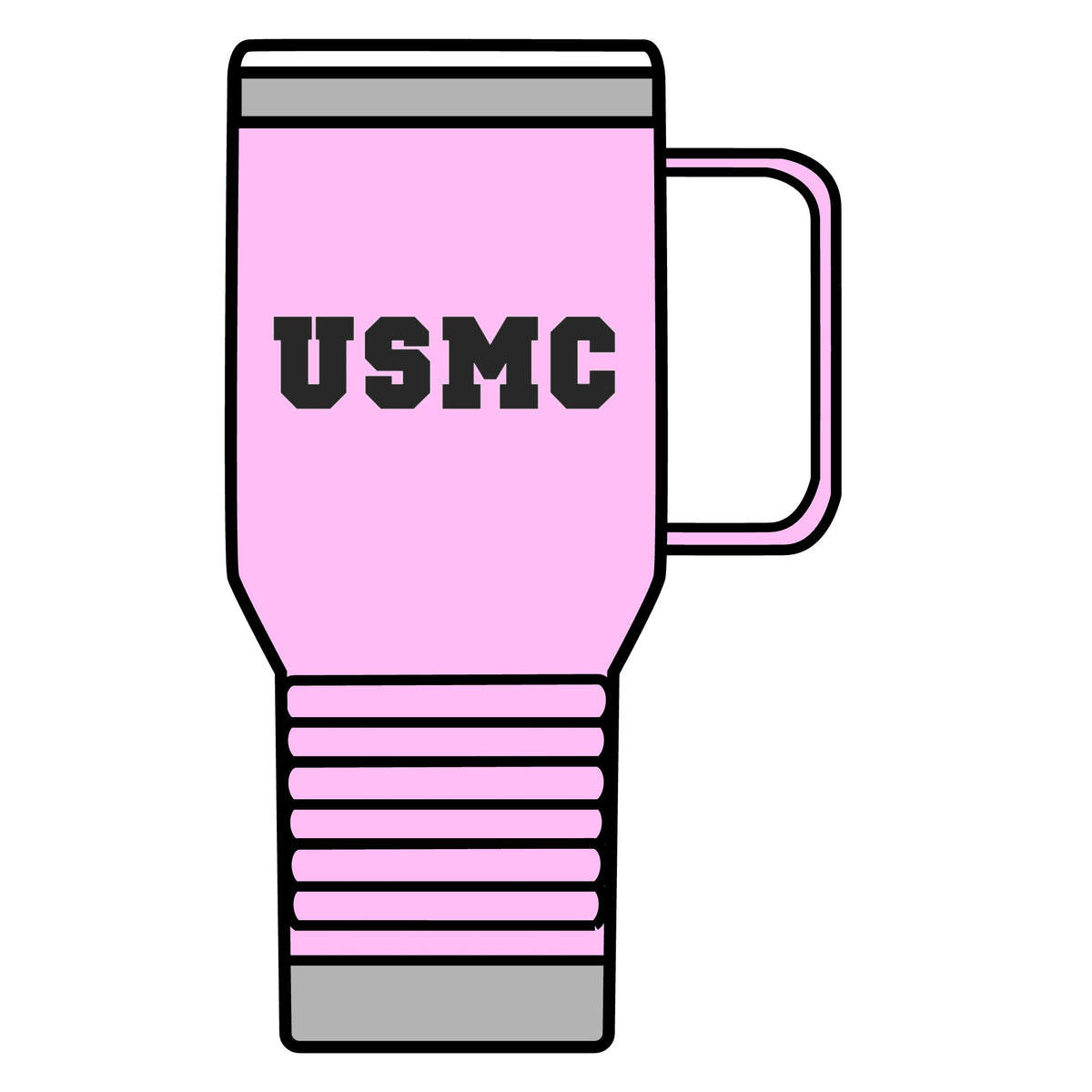 Marine Corps Varsity - 20oz Insulated Mug