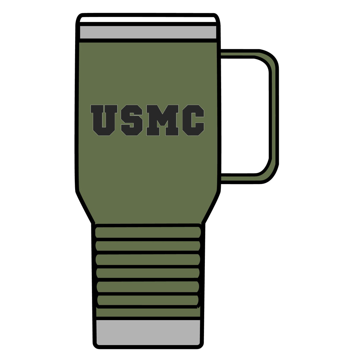 Marine Corps Varsity - 20oz Insulated Mug