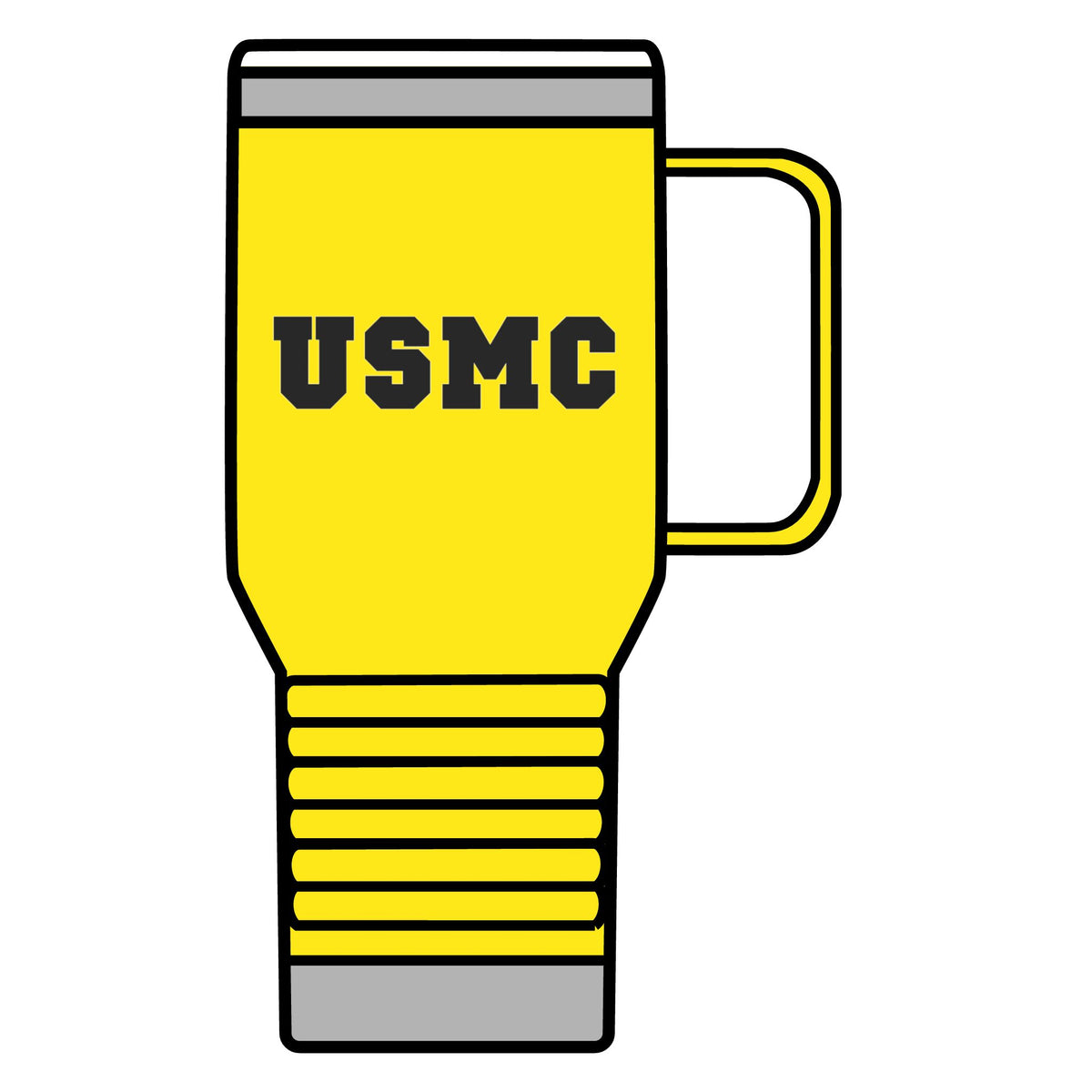 Marine Corps Varsity - 20oz Insulated Mug