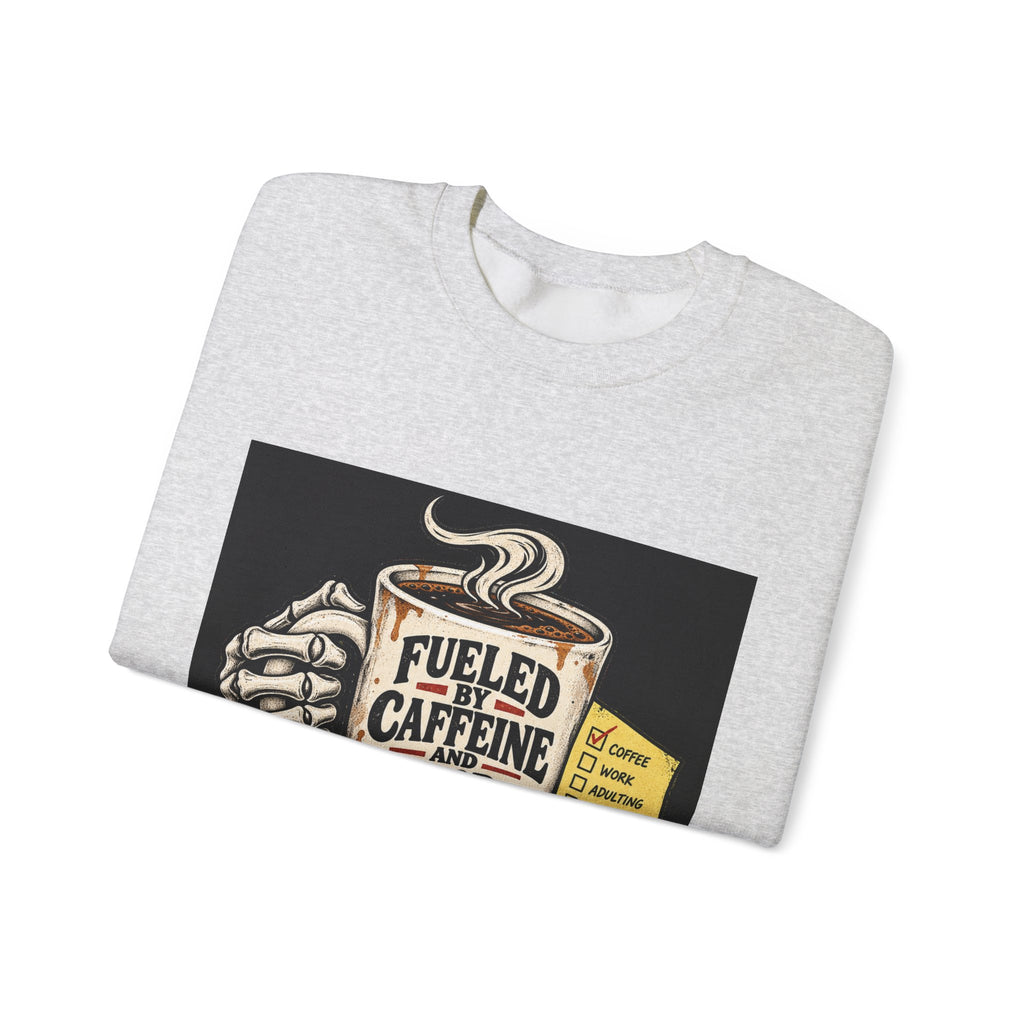 Fueled by Caffeine - Crewneck Sweatshirt