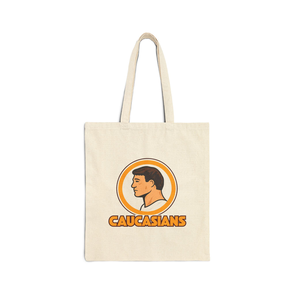 Caucasians - Level Text - Canvas Tote