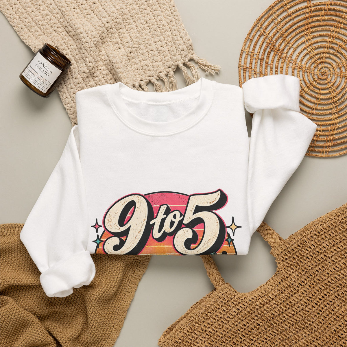 9to5 Make the World Go Round - Crewneck Sweatshirt