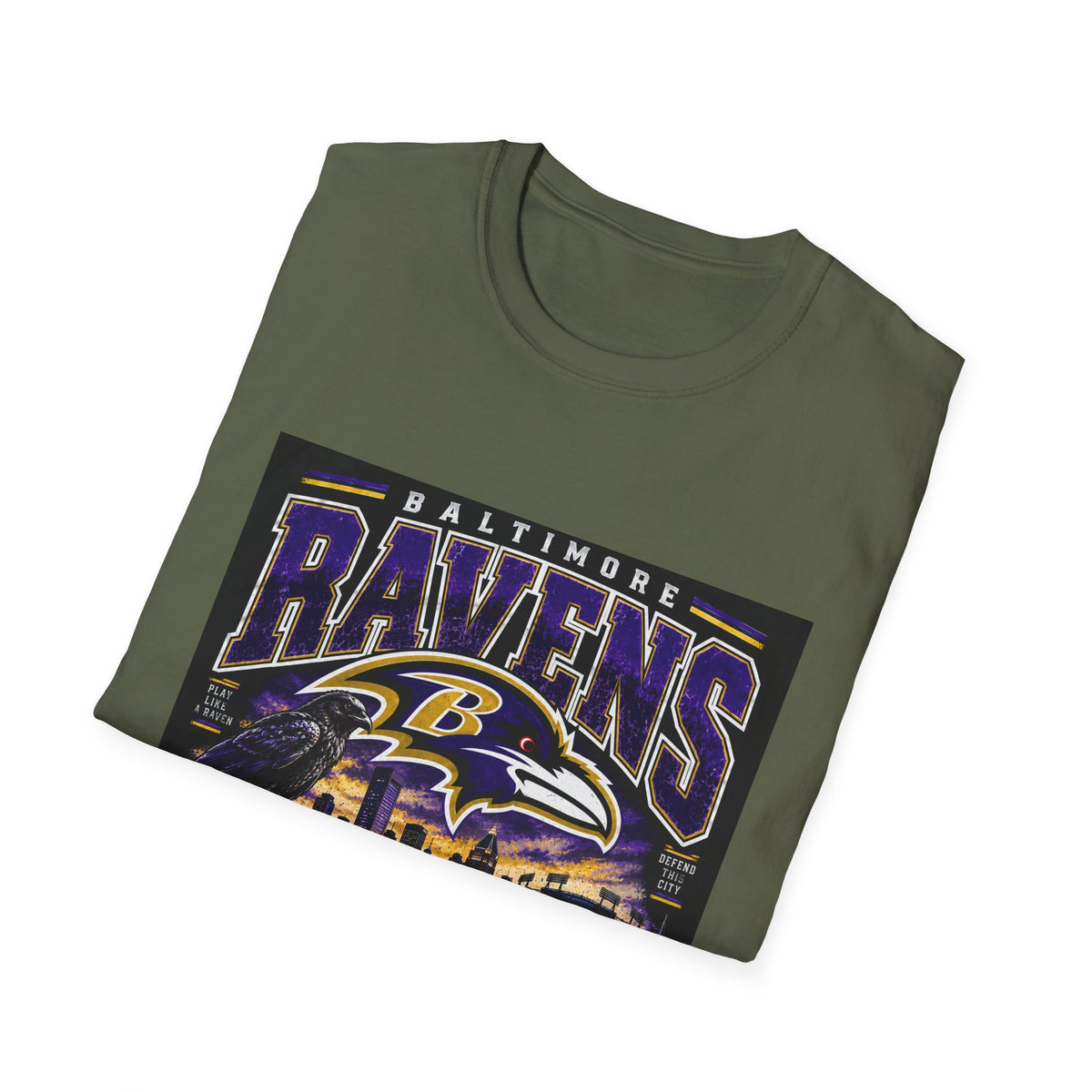 Baltimore Ravens Skyline Tee - Classic Tee