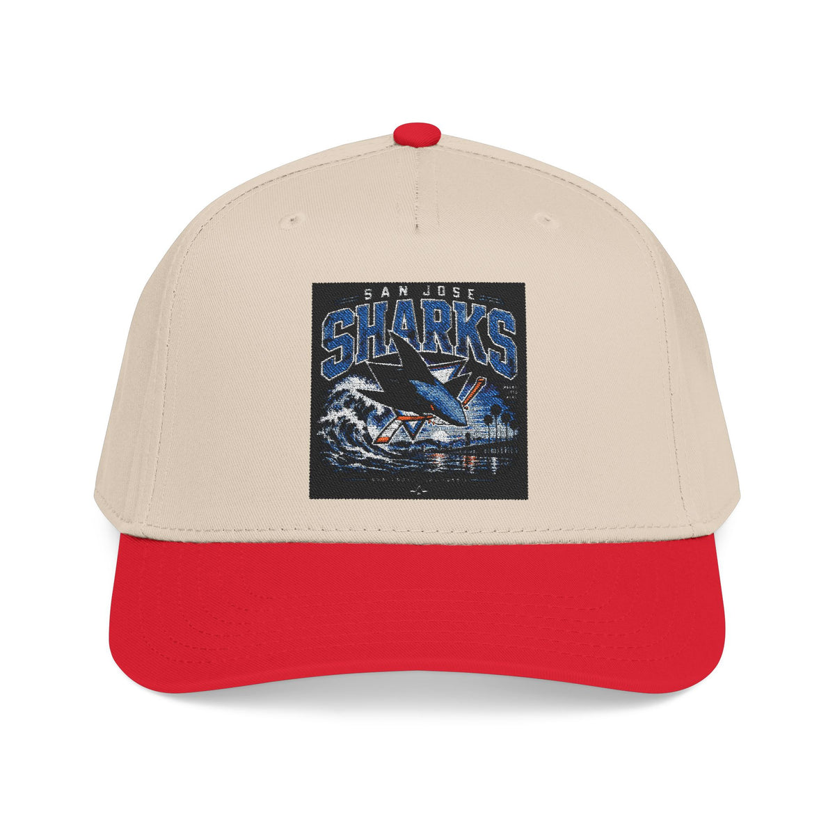 Sharks Wave Hockey Tee - OTTO Baseball Hat