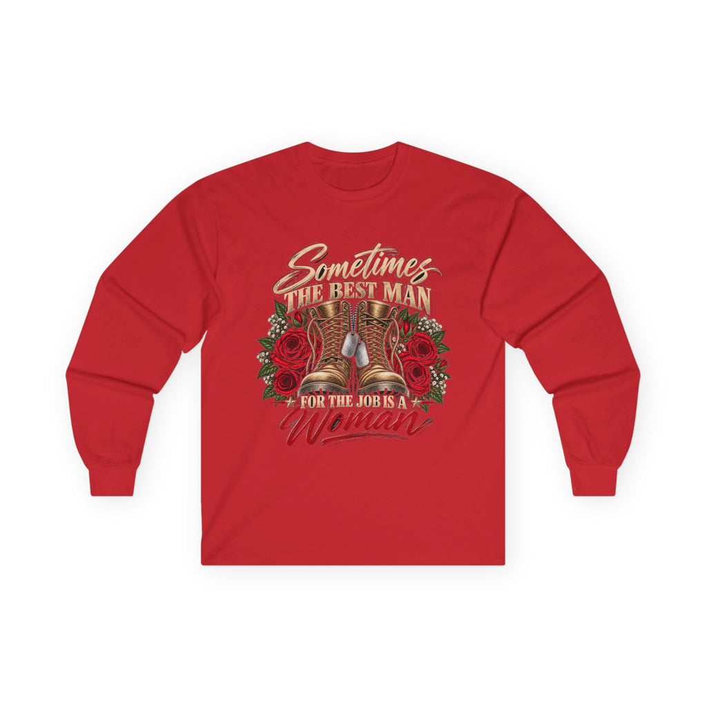 Best Man for the Job - Unisex Ultra Cotton Long Sleeve Tee