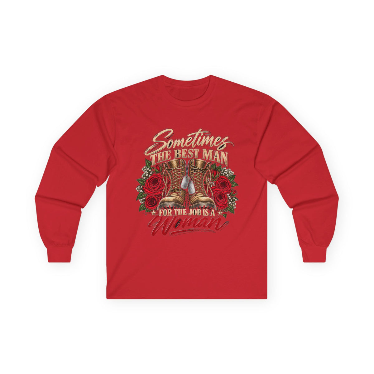 Best Man for the Job - Unisex Ultra Cotton Long Sleeve Tee