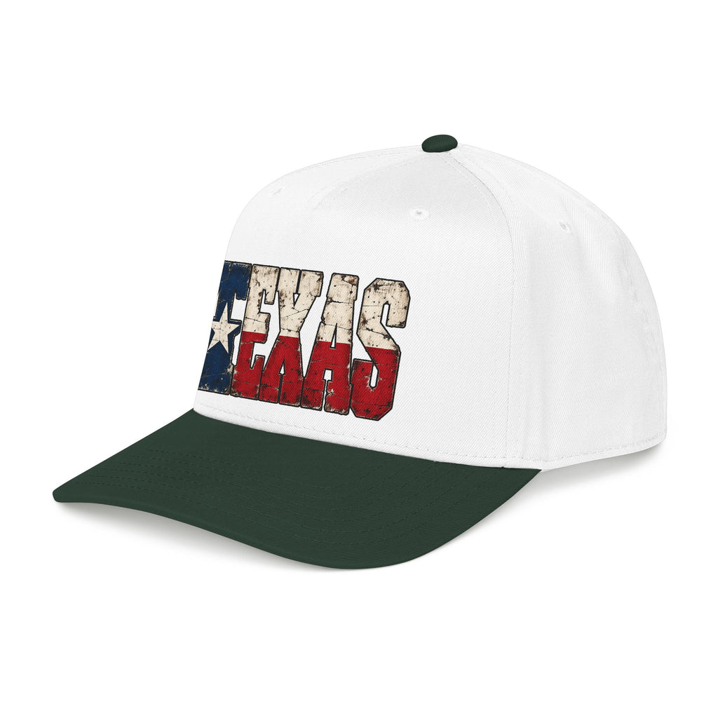 Texas Flag Block Letters - OTTO Baseball Hat