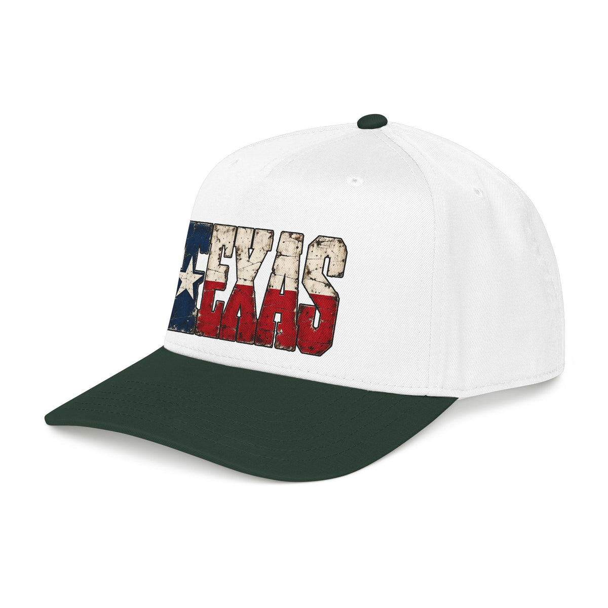 Texas Flag Block Letters - OTTO Baseball Hat