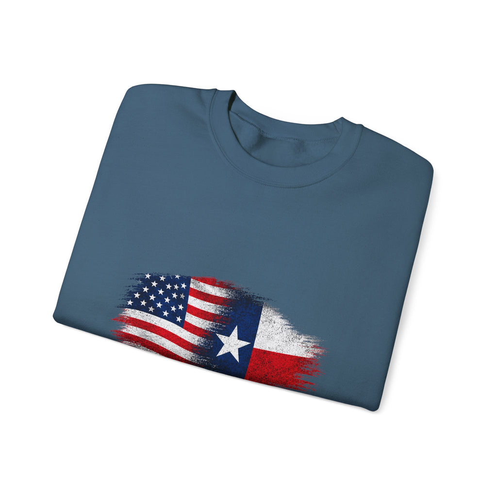 American by Birth, Texan by Choice - Crewneck Sweatshirt