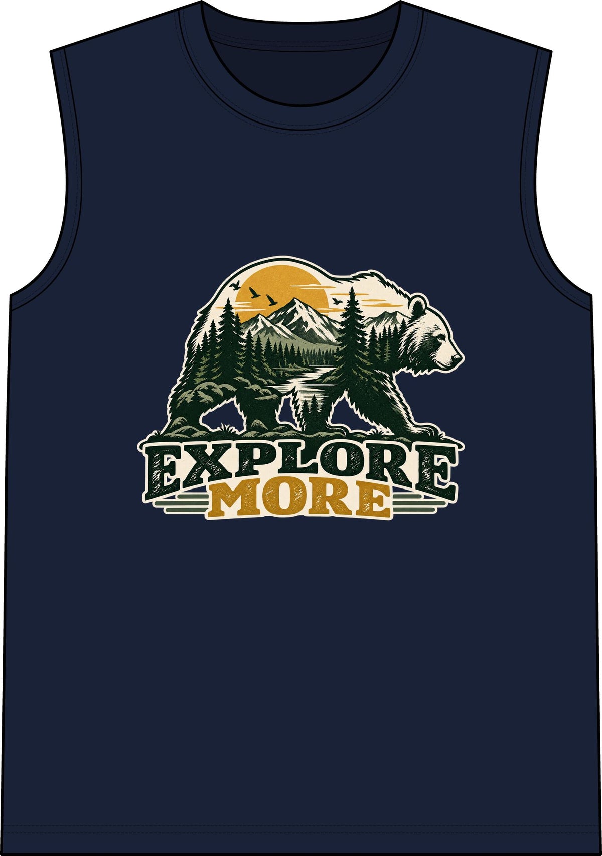 Explore More Bear - Classic Tank