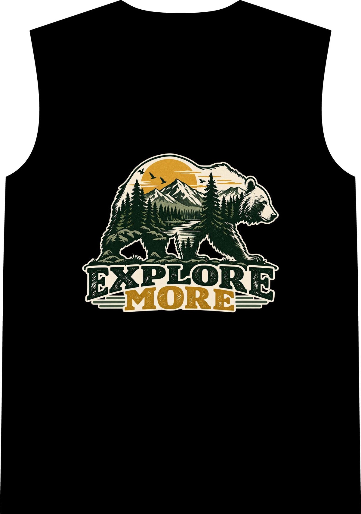Explore More Bear - Classic Tank