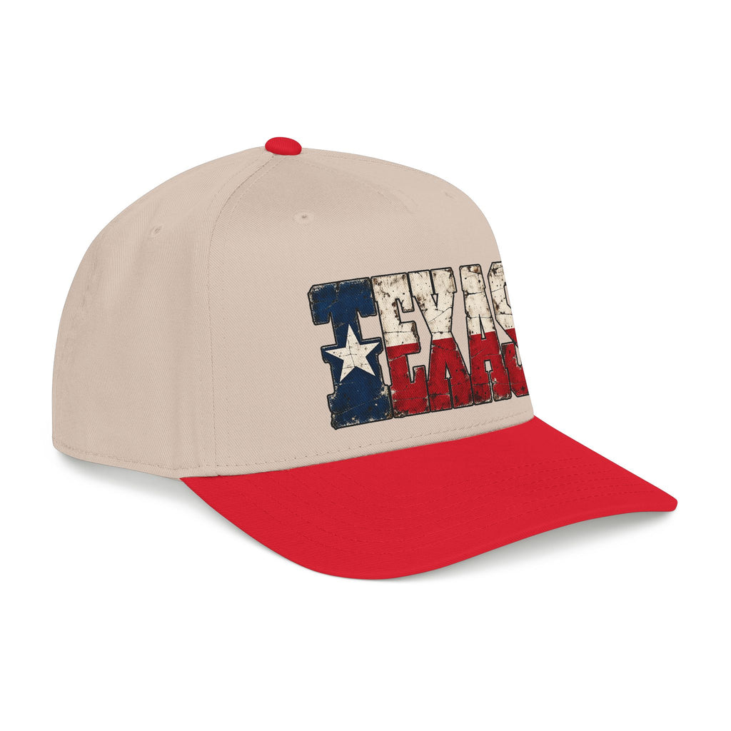 Texas Flag Block Letters - OTTO Baseball Hat