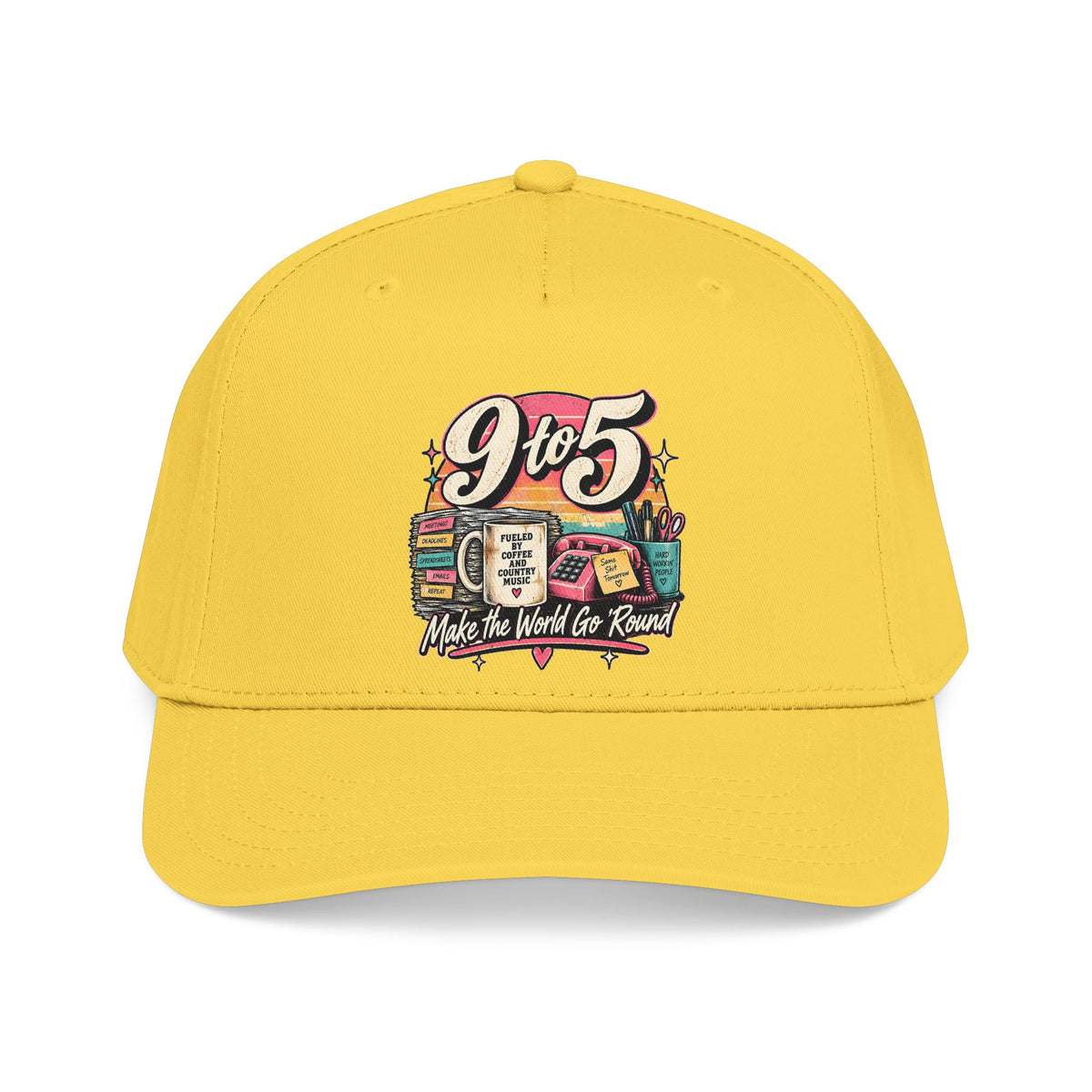 9to5 Make the World Go Round - OTTO Baseball Hat