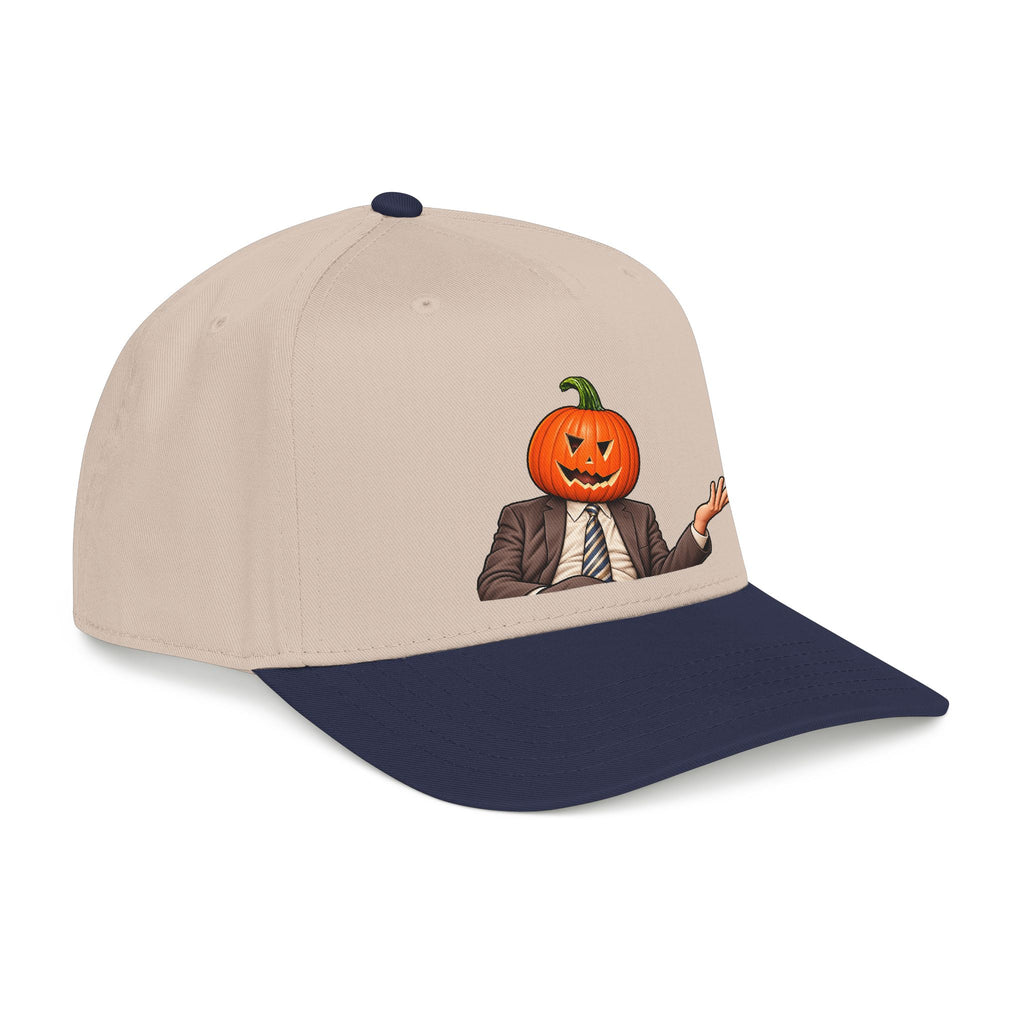 Pumpkin Head Office Cartoon - OTTO Baseball Hat