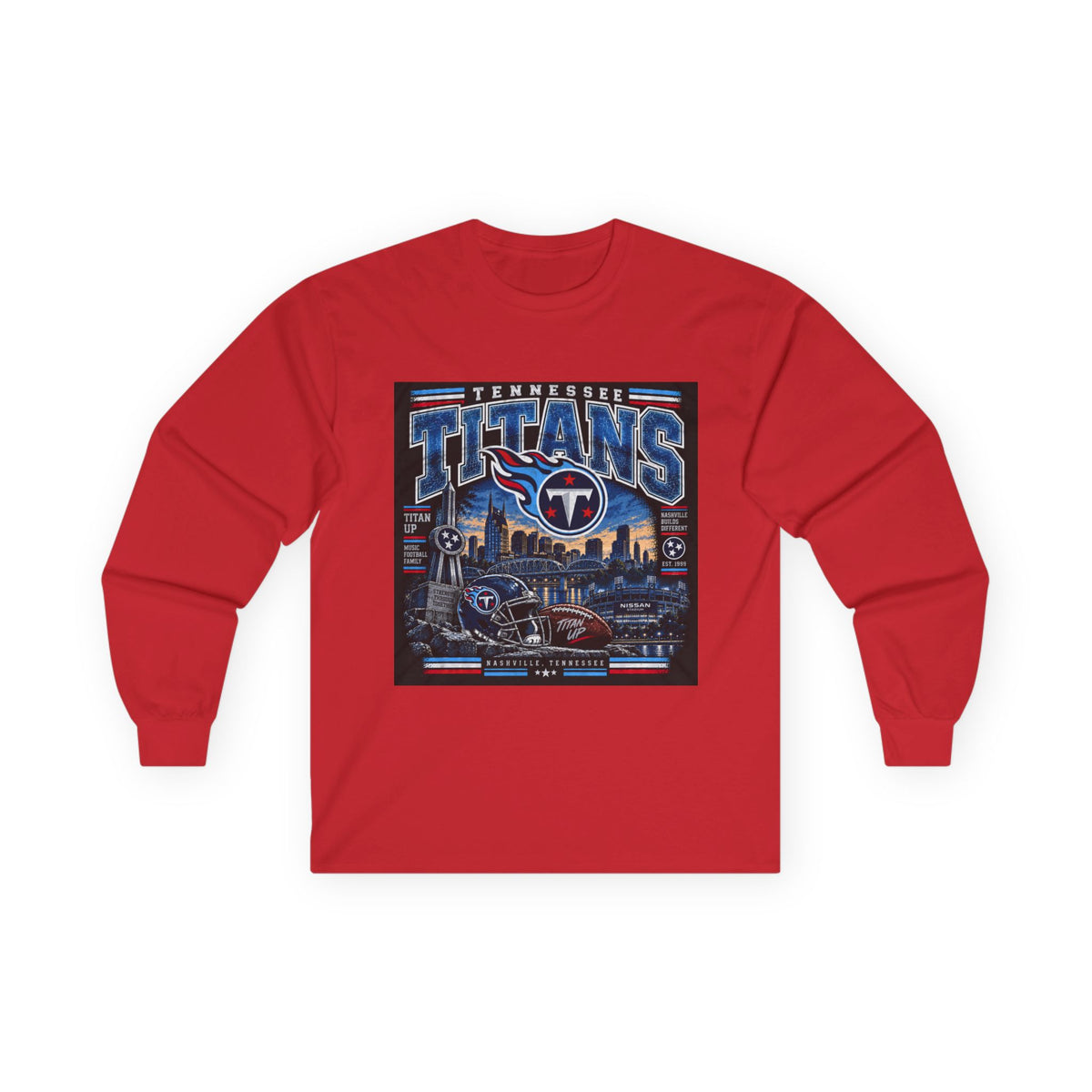 Tennessee Titans Nashville Pride - Unisex Ultra Cotton Long Sleeve Tee