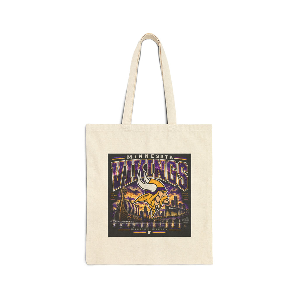 Vikings Legacy Design - Canvas Tote