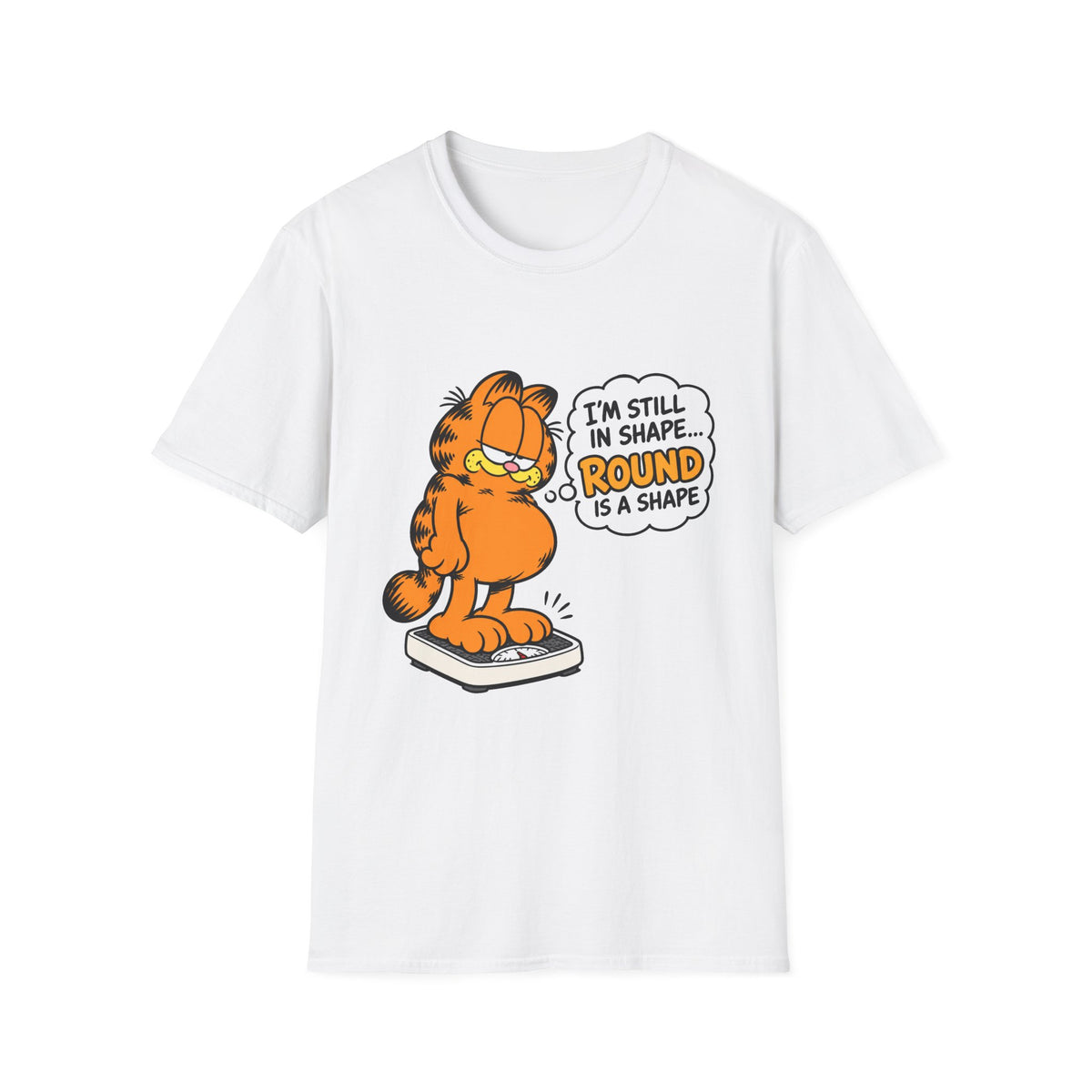 Round Shape Garfield - Classic Tee