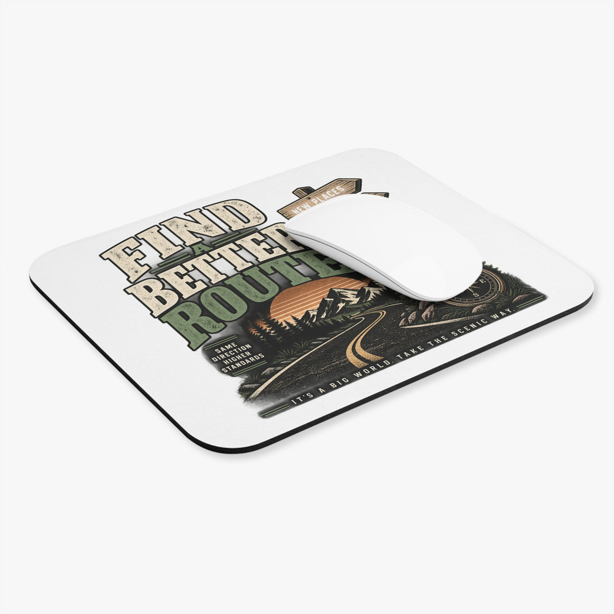 Find A Better Route - Mouse Pad