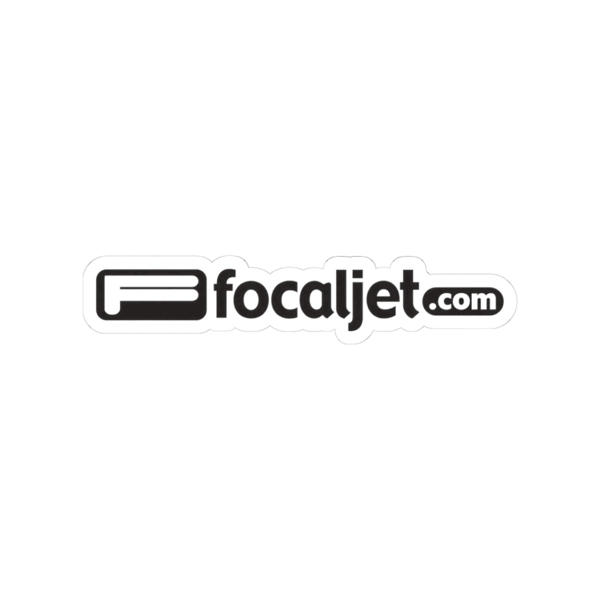 FocalJet Classic Logo - Kiss-Cut Sticker