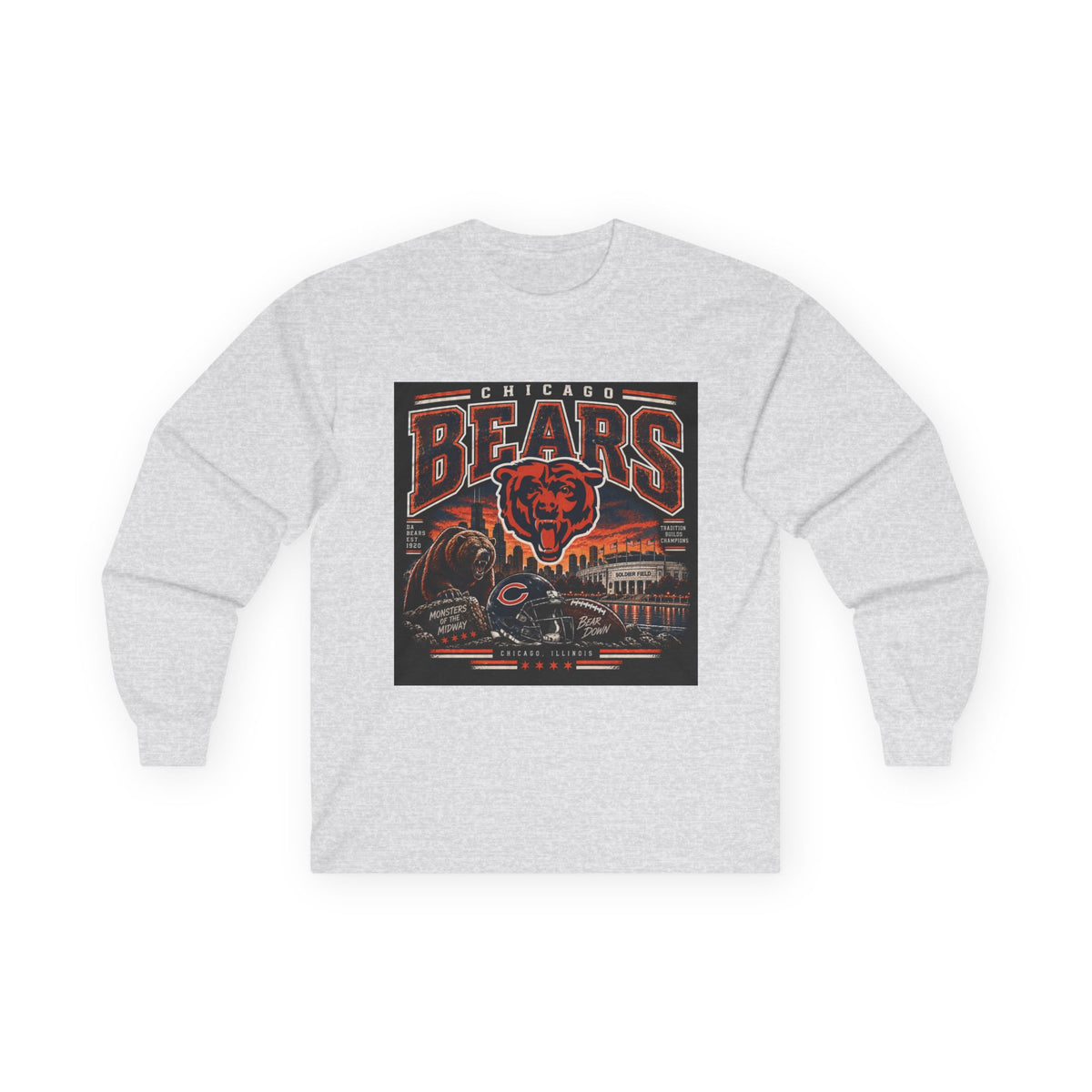 Chicago Bears Pride - Unisex Ultra Cotton Long Sleeve Tee