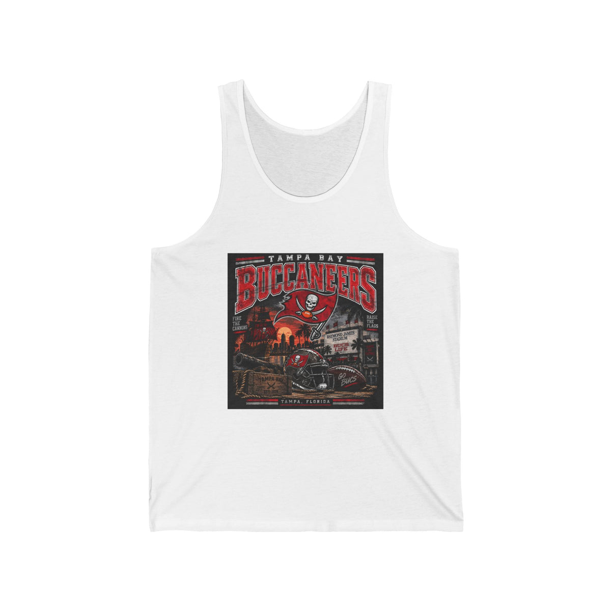 Tampa Bay Buccaneers Pirate Heritage - Athletic Tank