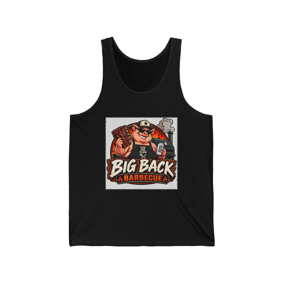 Big Back Barbecue - Athletic Tank