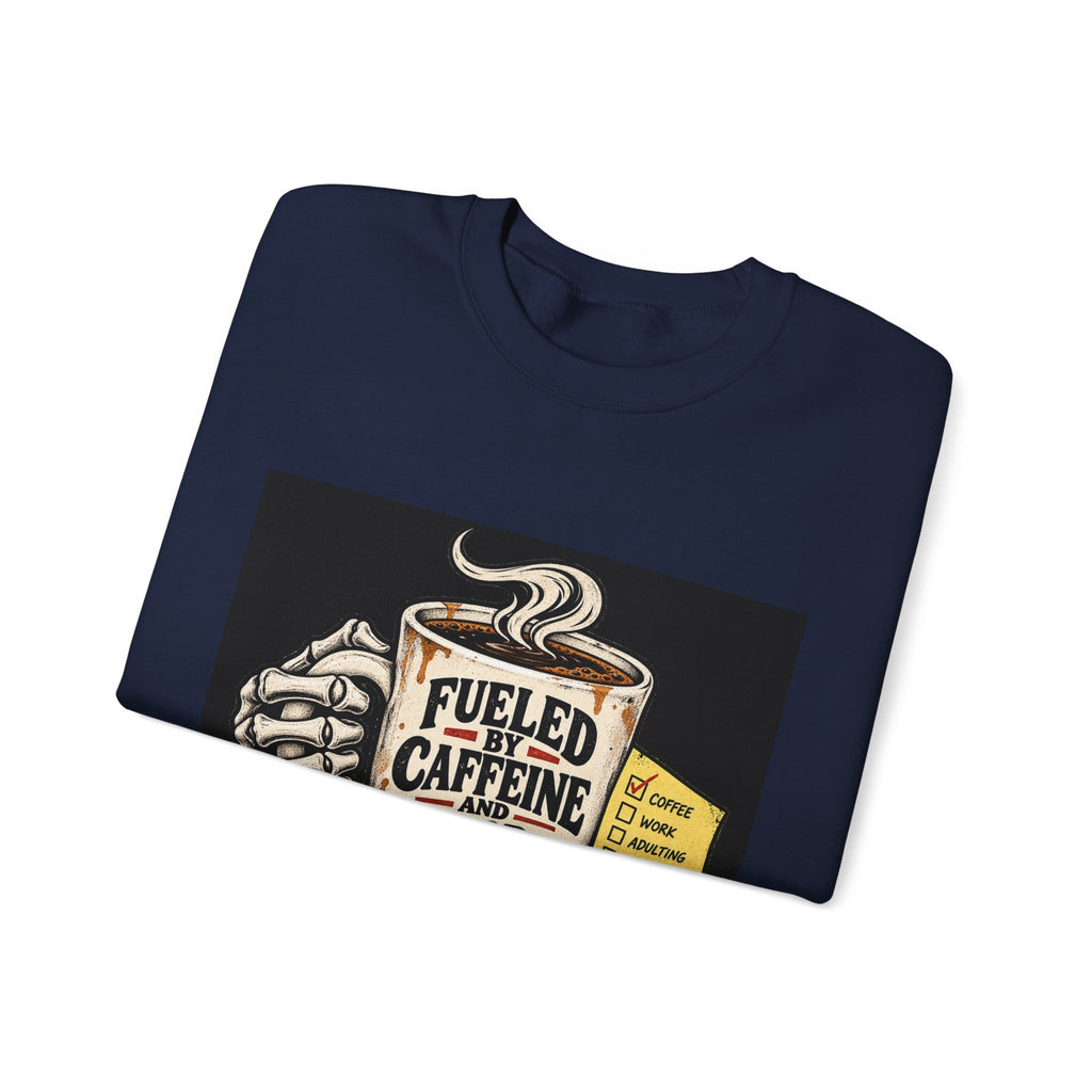 Fueled by Caffeine - Crewneck Sweatshirt